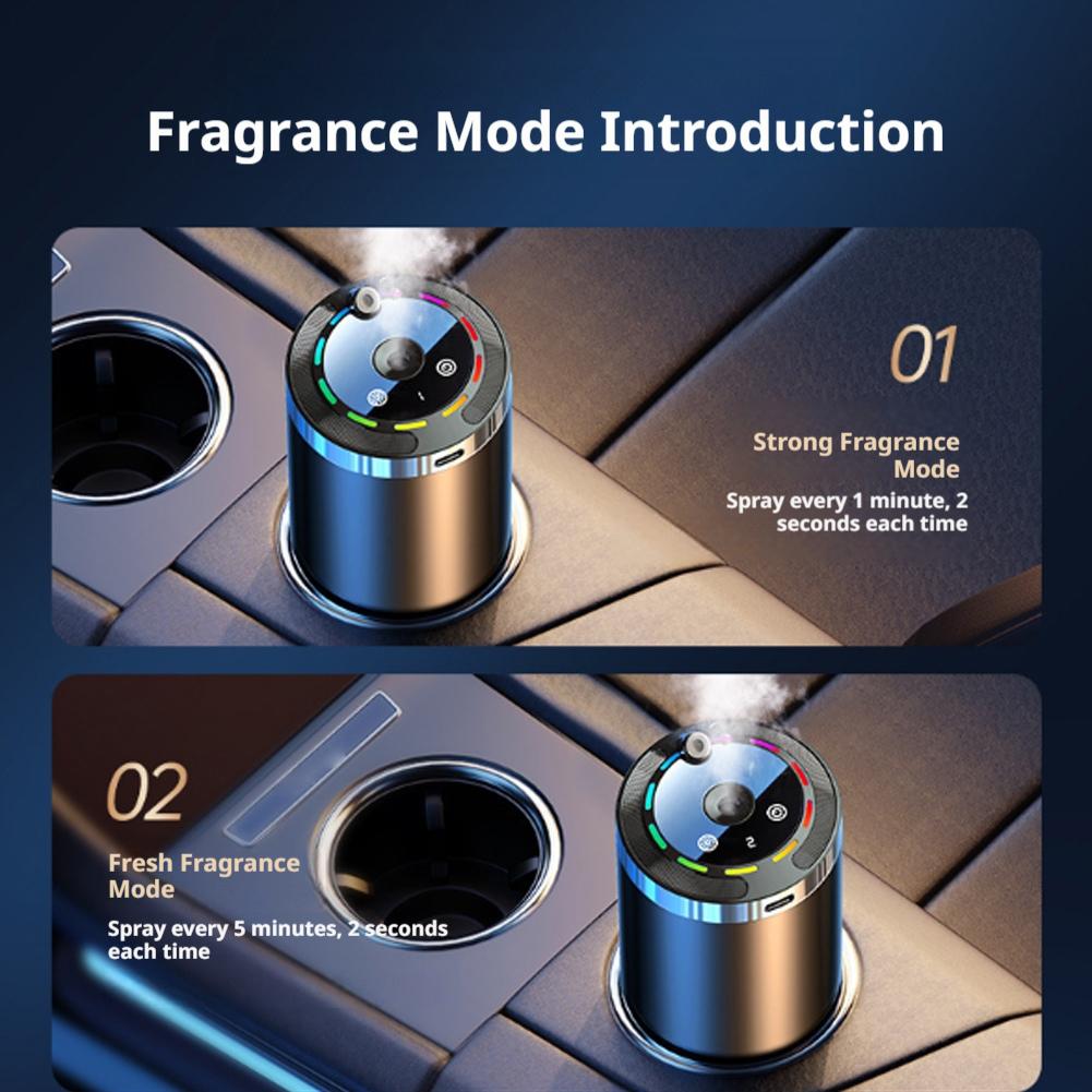 معطر هواء كهربائي للسيارة مع م - مراجعة Car Vent Diffuser وسعره