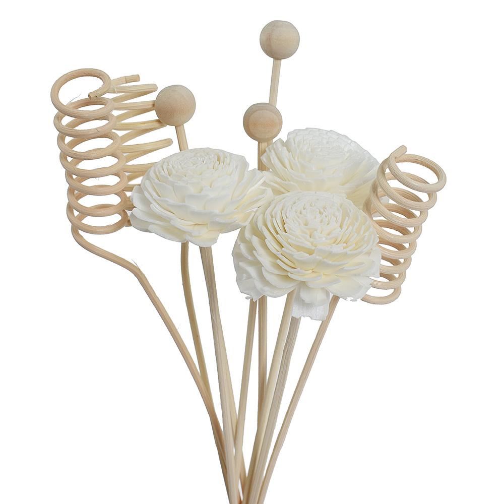6 قطعة/8 قطعة/9 قطعة زهرة اصطن - مراجعة Home Fragrance Stick وسعره