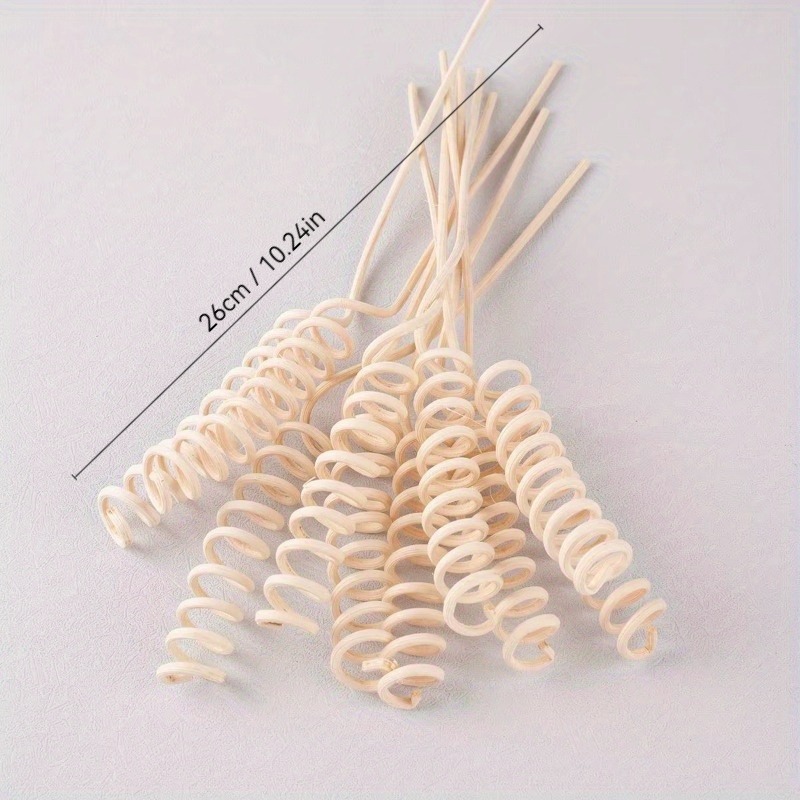 10 قطعة نبات منحني الروطان الع - مراجعة Home Fragrance Stick وسعره