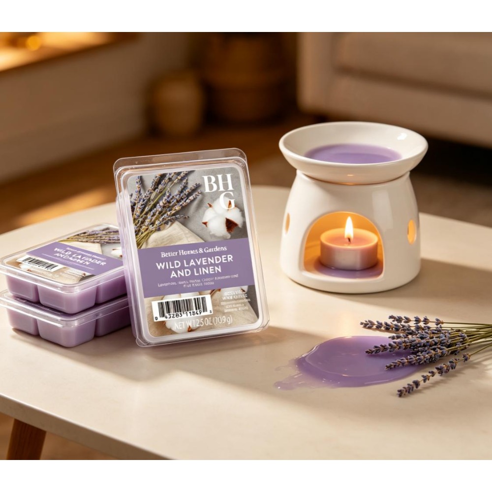 مكعبات شمع معطرة بوزن 2.5 أونص - مراجعة Home Fragrance Linen وسعره